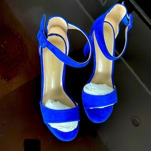 High heels with platform